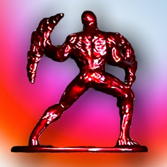 Marvel Nano Metal Figure Carnage Loose Diecast Figure 2 X 1.5 - Picture 3 of 3